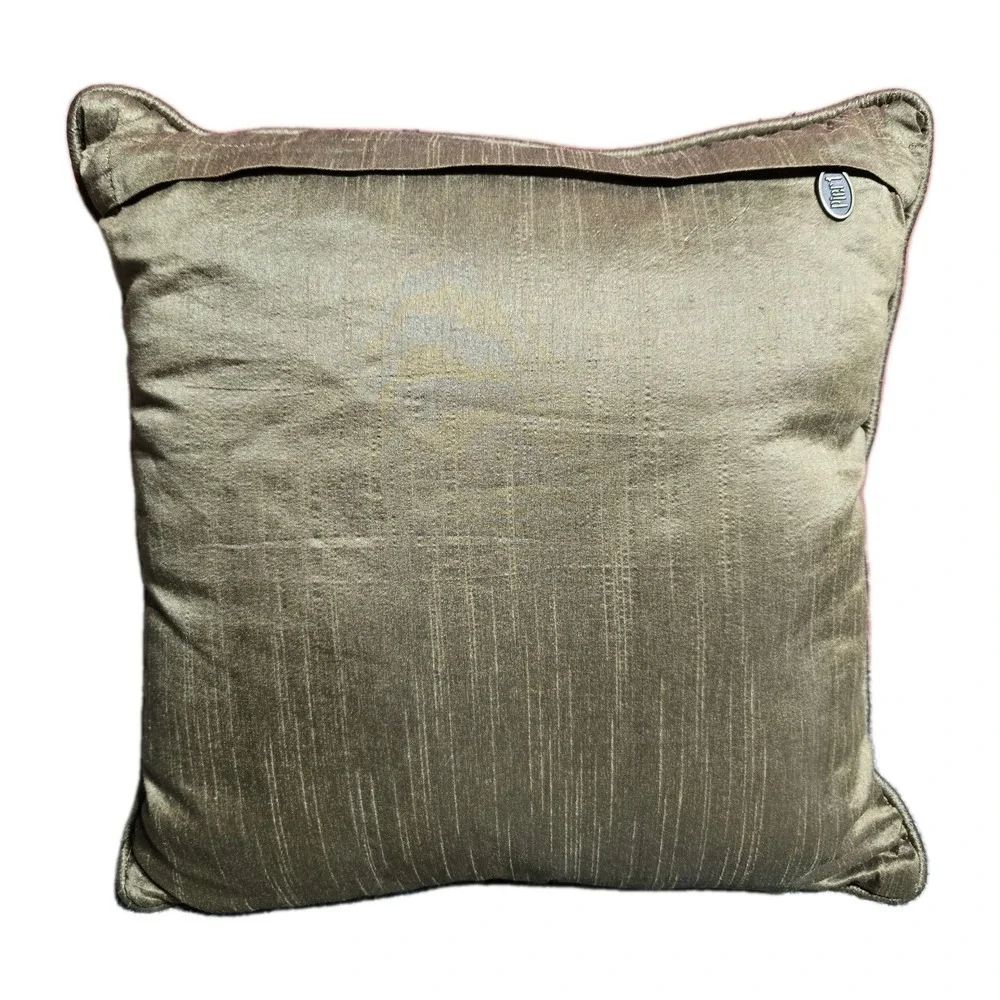 Pier 1 Beaded‎ Plaid Snowflake Christmas Throw Pillow 15